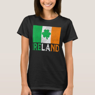 Vintage Ireland Irish Shamrock Green St. Patrick's T-Shirt