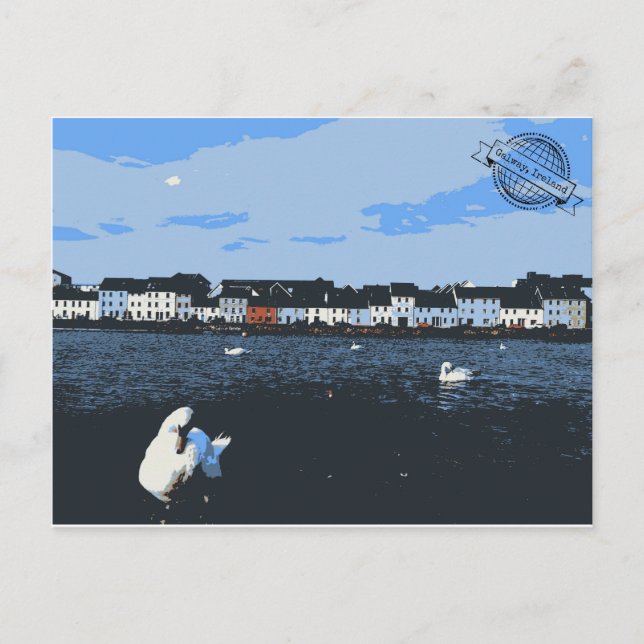 Vintage Ireland Travel Postcard (Front)