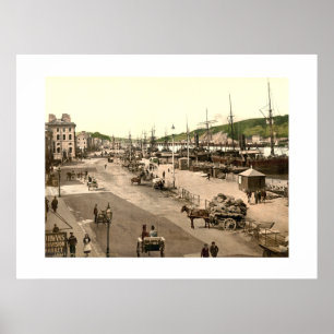Vintage Ireland, Waterford City Quay Poster