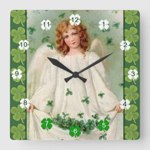 Vintage Irish Angel clock