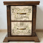 Vintage Irish Melodies Music Ephemera Decoupage Tissue Paper<br><div class="desc">Nostalgic Victorian sheet music cover illustration from "Irish Melodies" featuring a bearded musician playing an Irish harp with ornate decorative floral border on grungy distressed parchment.</div>