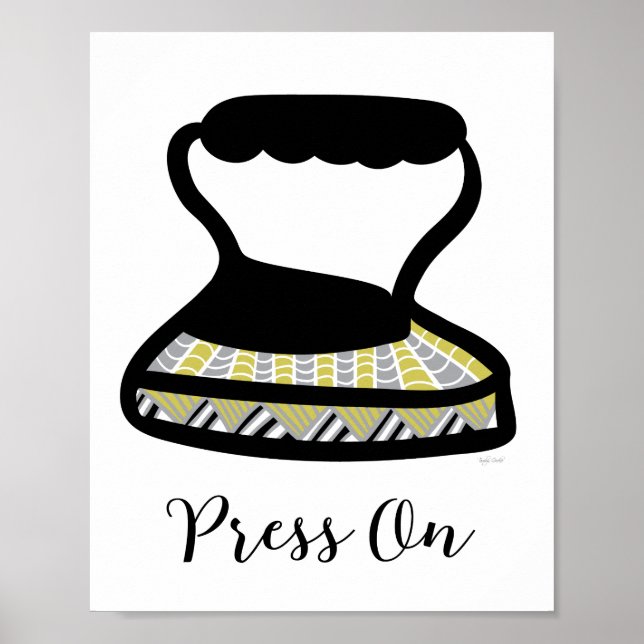 Vintage Iron Laundry Room Wall Art (Front)
