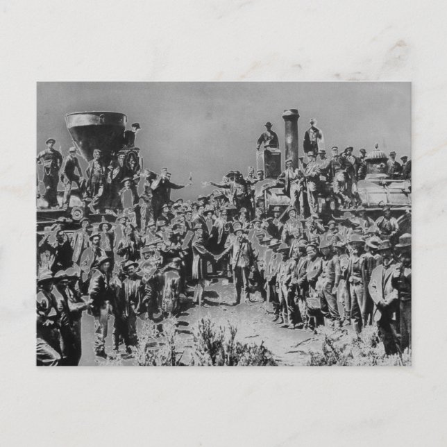 Vintage Iron Workers Postcard (Front)