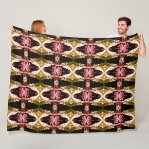 Vintage Istanbul Underground Cistern Basilica Case Fleece Blanket