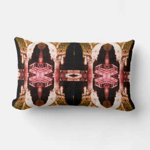 Vintage Istanbul Underground Cistern Basilica Case Lumbar Pillow