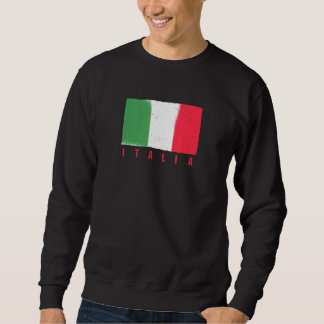 Vintage Italia Italian Flag June 2 Italy Flag Sweatshirt
