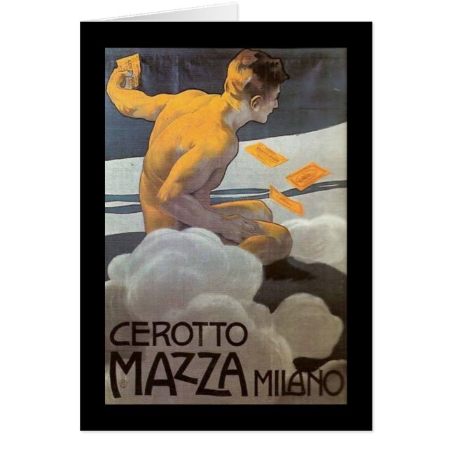 Vintage Italian Man (Front)