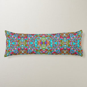 VINTAGE ITALIAN ORNAMENTAL BODY PILLOW