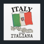 Vintage Italy Country Flag<br><div class="desc">Vintage Italy Country Flag</div>