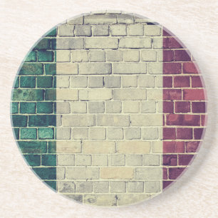 Vintage Italy flag Coaster