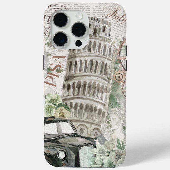 Vintage Italy Phone Case (Back)