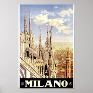 Vintage Italy Travel Poster
