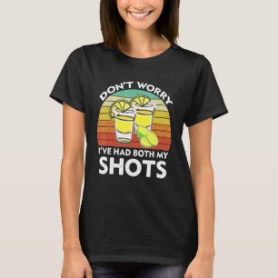 Vintage Its Cool Ive Had Both My Shots Vaccination T-Shirt