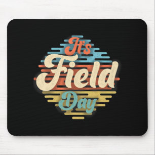 vintage It's Field Day Y'all Cute Teacher 49 Mouse Pad