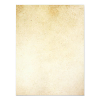 Vintage Ivory Grunge Parchment Paper Background Photo Print