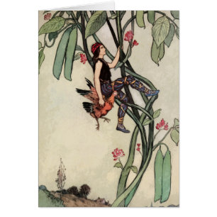 Vintage Jack and the Beanstalk Fairy Tale