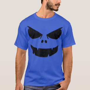 Vintage Jack O Lantern Pumpkin Face Halloween Cost T-Shirt
