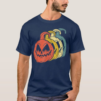 Vintage Jack o Lantern Retro Kids Vintage Hallowee T-Shirt