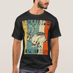 Vintage Jackalope My Spirit Animal Gift Idea  T-Shirt