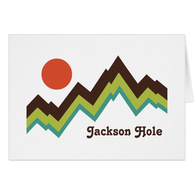 Vintage Jackson Hole (Devant horizontal)