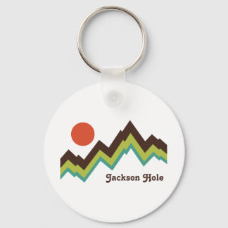 Vintage Jackson Hole Keychain