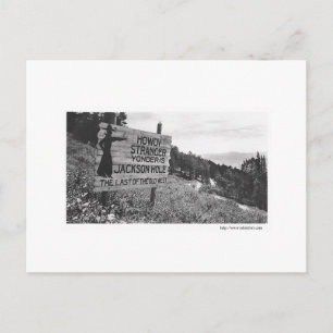 Vintage Jackson Hole Postcard