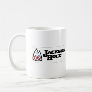 Vintage Jackson Hole Ski Resort wyoming gifts Coffee Mug