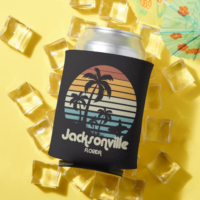 Vintage Jacksonville Florida Can Cooler (In Situ Summer)