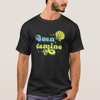 Vintage Jakobsweg Buen Camino Pilgrim Salute T-Shirt