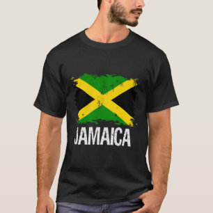 Vintage Jamaica Jamaican Flag Pride T-Shirt