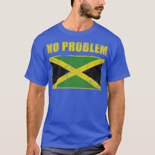 Vintage Jamaica No Problem Jamaican Flag T-Shirt