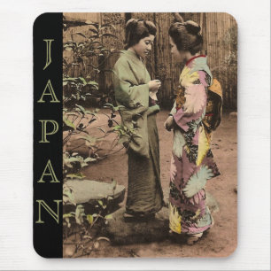 Vintage Japan Mouse Pad