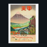 Vintage Japan Travel Postcard<br><div class="desc">Vintage Travel Poater</div>