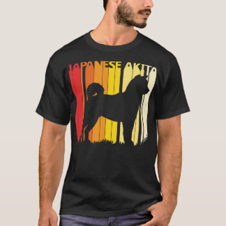 Vintage Japanese Akita Dog T-Shirt