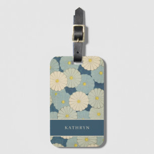 Vintage Japanese Art  Luggage Tag