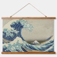 Vintage Japanese Art, The Great Wave by Hokusai