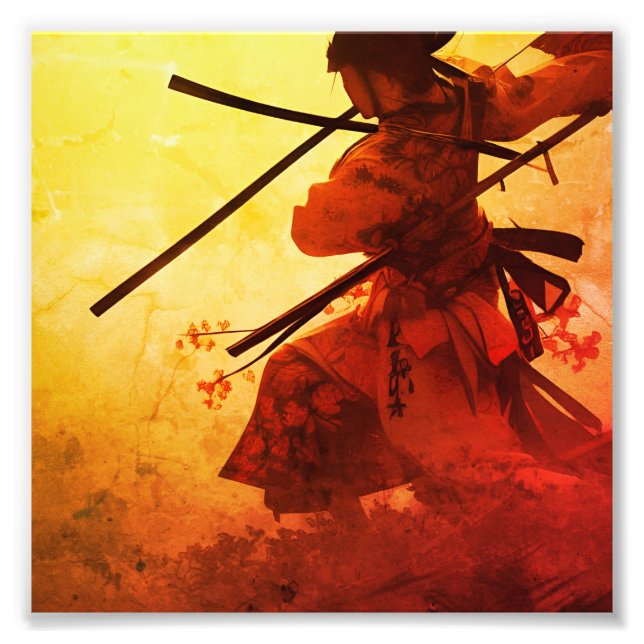 Vintage Japanese Artwork Photo Print (Front)