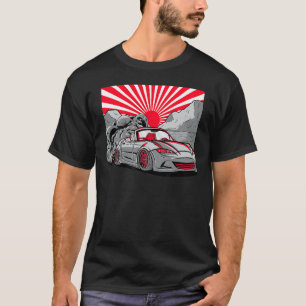 Vintage Japanese Drift Car Streetwear Retro Drifti T-Shirt