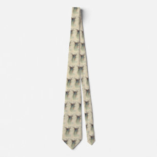 Vintage Japanese Fairy Tale, The Moon Maiden Tie