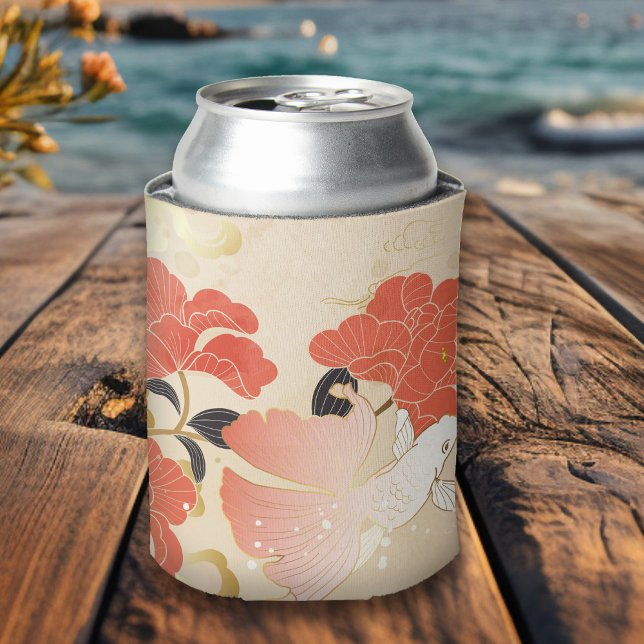 Vintage Japanese Floral Can Cooler (Creator Uploaded)