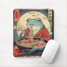 Vintage Japanese Frog Ramen for foodies