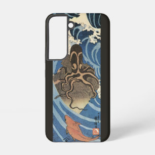 Vintage Japanese Octopus and Carp Samsung Galaxy Case