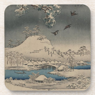 Vintage Japanese Print Coaster