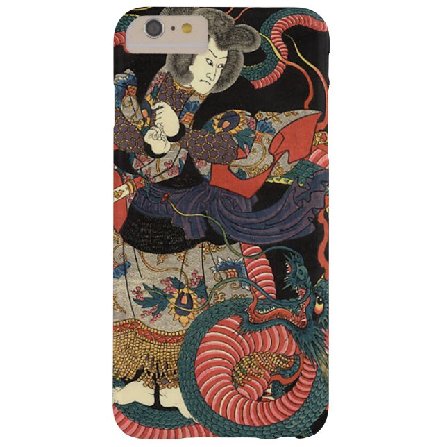 Vintage Japanese Red Dragon Case-Mate iPhone Case (Back)