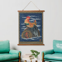 Vintage Japanese Rooster Hen Dragon Art