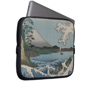 Vintage Japanese The Sea of Satta Laptop Sleeve