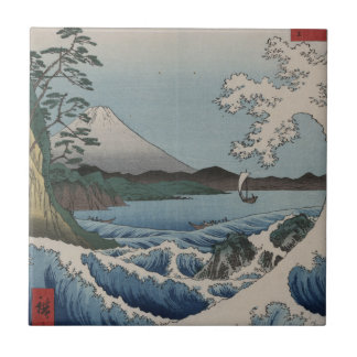 Vintage Japanese The Sea of Satta Tile
