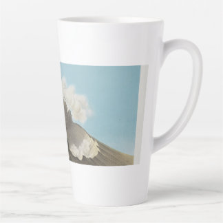 Vintage Japanese Volcano Landscape Art Coffee Mug