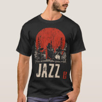 Vintage Jazz Band Musical Heritage Design