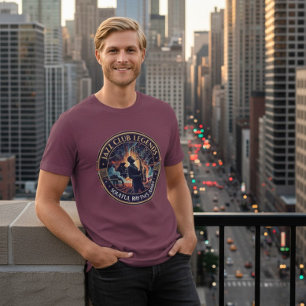 Vintage Jazz Club Legends Soulful Music Musician Tri-Blend Shirt